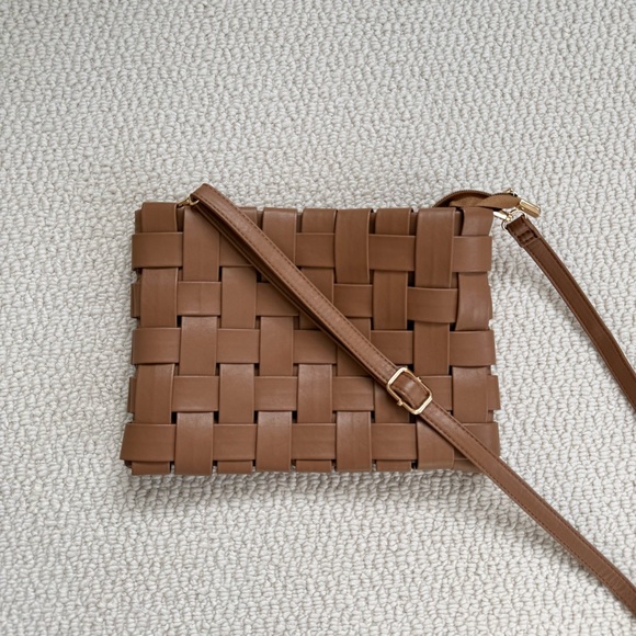 NEW Anthropologie Lindy Woven Cross Body Purse - Picture 3 of 7